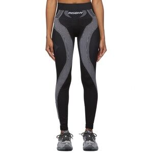 BNWT MISBHV Black Logo Leggings